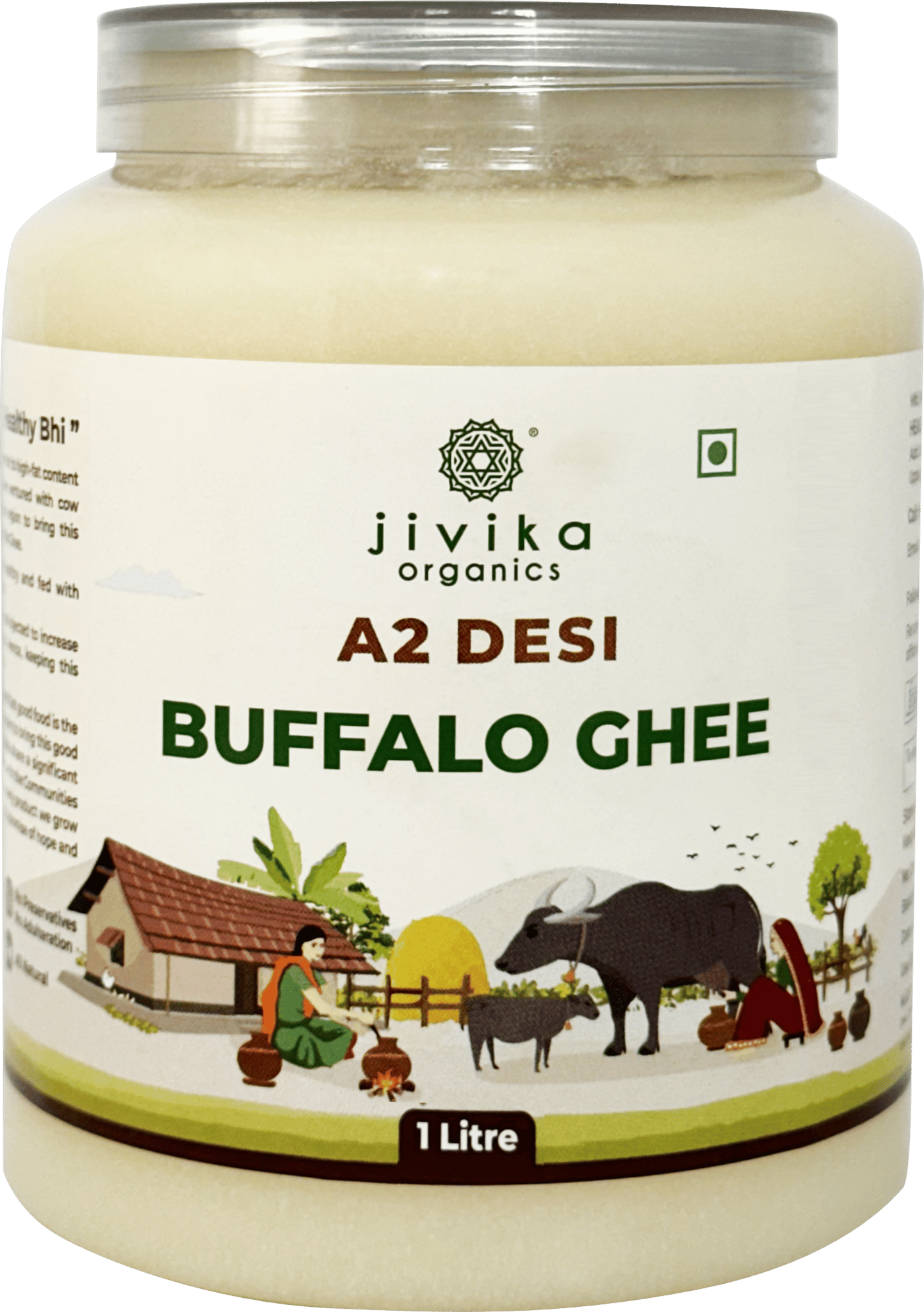 Jivika Buffalo Ghee (1000 ml)