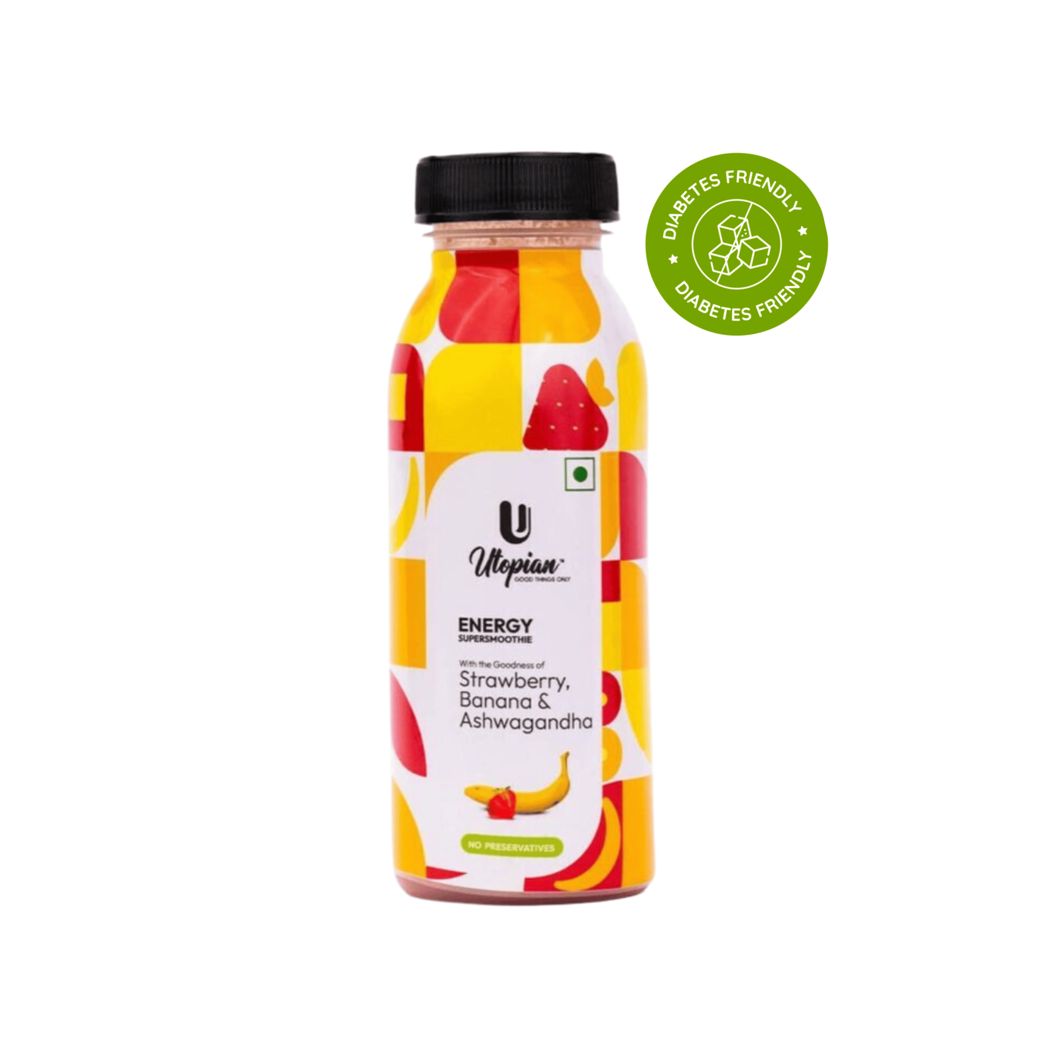 Utopian Energy Super Smoothie - 200 ml (Pack of 4)