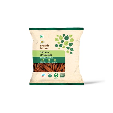 Organic Tattva,Organic Cinnamon (Dalcheeni) Whole/Sabut - 50 gms (Pack of 2)