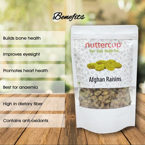 Nuttercup Afghan Raisins  (200 gms)