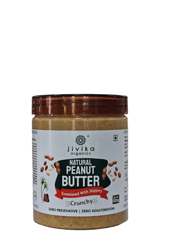 Jivika's Natural Peanut Butter 500gms