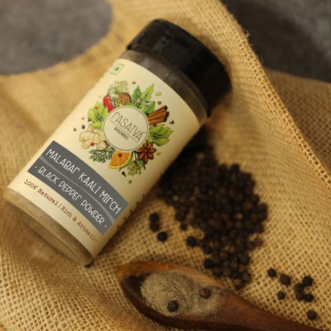 Rasatva Malabar Kaali Mirch - Black Pepper Powder (40 gms)