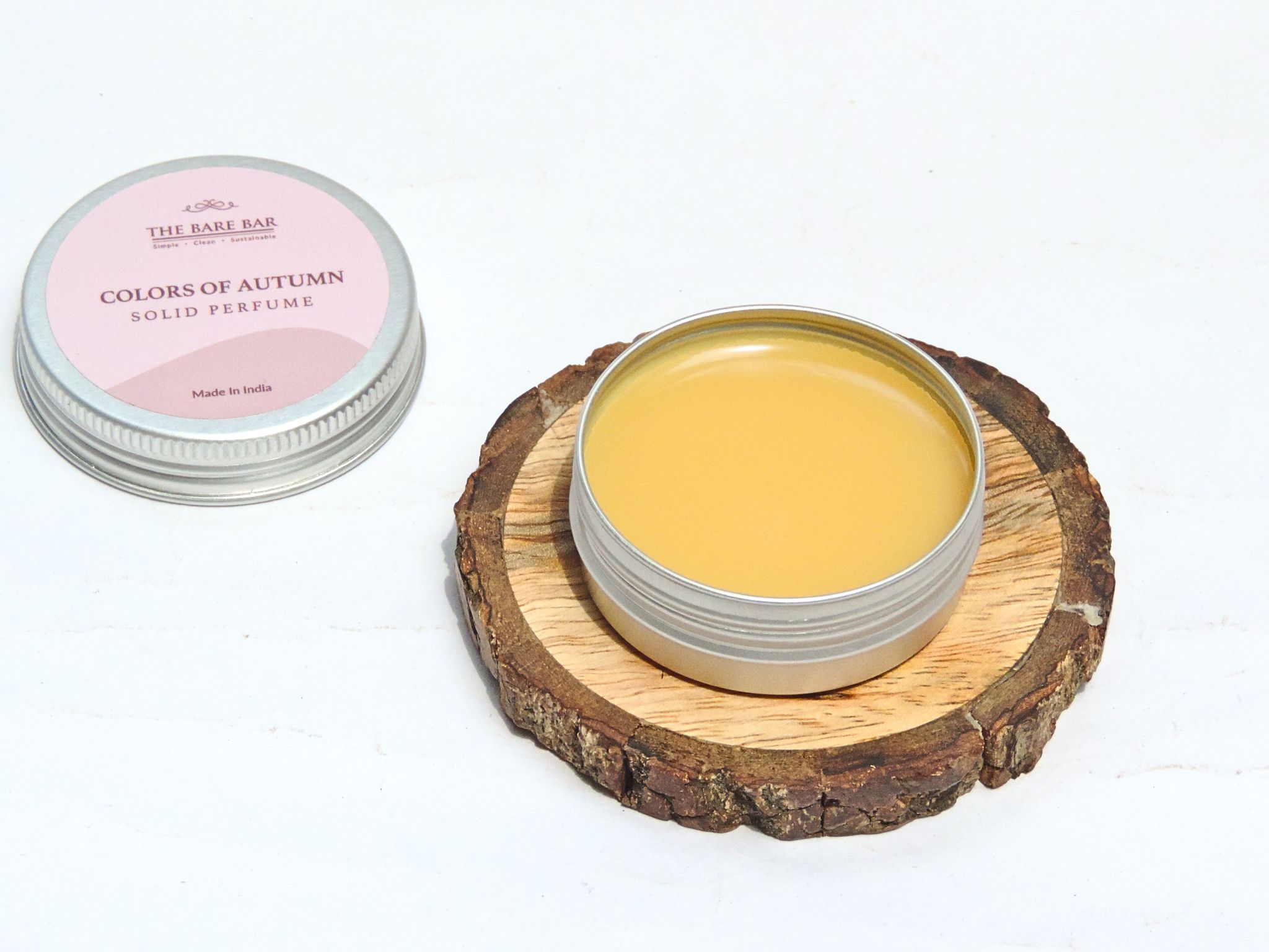 The Bare Bar Colors of Autumn Solid Perfume - (20 gms)