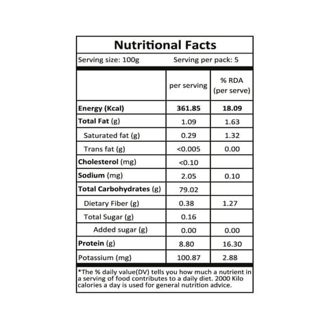 Organic Tattva - Organic Rice Flour 500 Gram Each | Vegan and Gluten Free | NO Additives and NO Preservatives (Pack of 3)