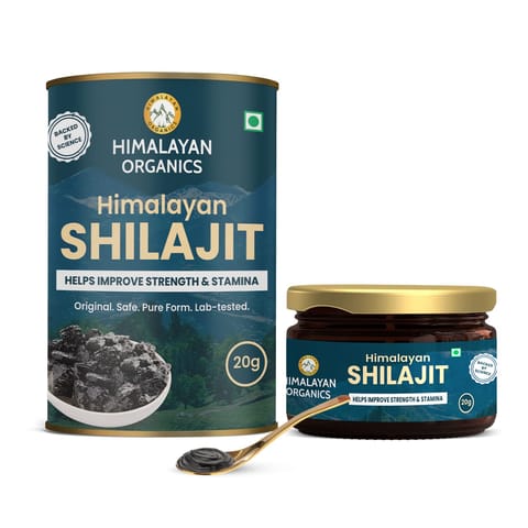 Himalayan Organics Himalayan Shilajit/Shilajeet Resin (20gms)