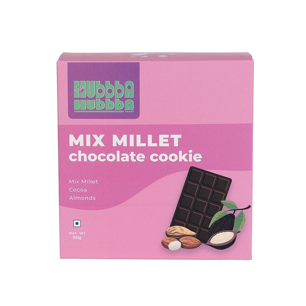 Hubbba Hubbba Millet chocolate cookies (150 gms)