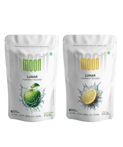 Moon Lunar Green Apple and Lunar Lemon combo (Pack of 2)