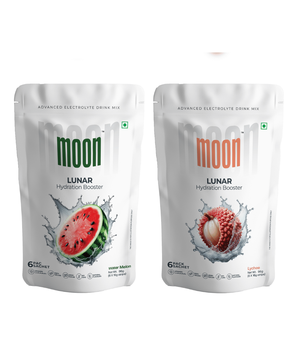 Moon Lunar Watermelon and Lunar Lychee combo (Pack of 2)