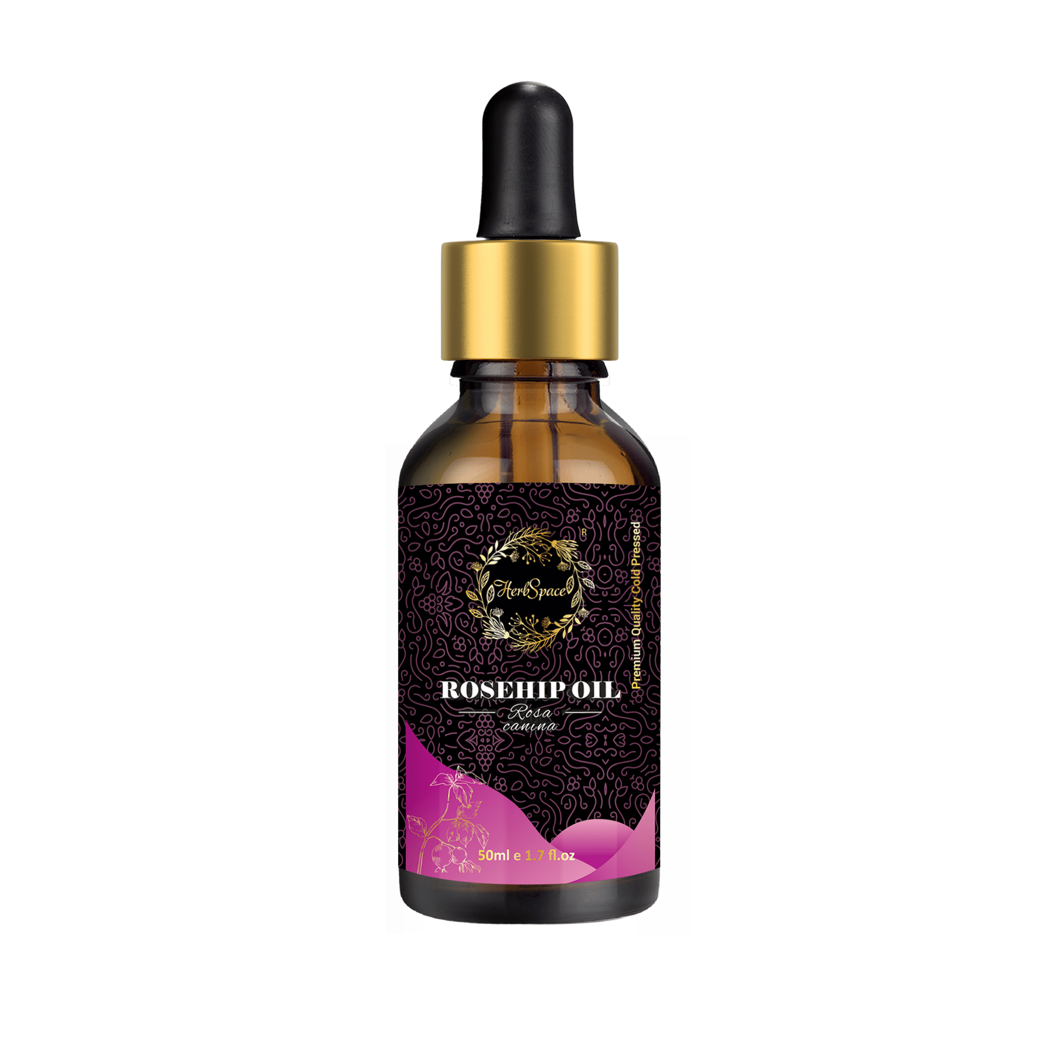 HerbSpace Rosehip Oil for face & hair care