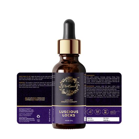 HerbSpace Luscious Locks - Hair Oil (50 gms)