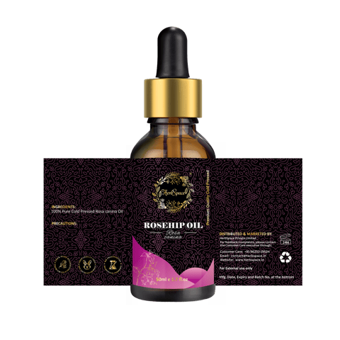 HerbSpace Rosehip Oil for face & hair care