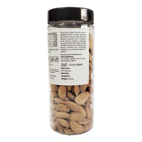 Nuttercup Salted Almond (250 gms)