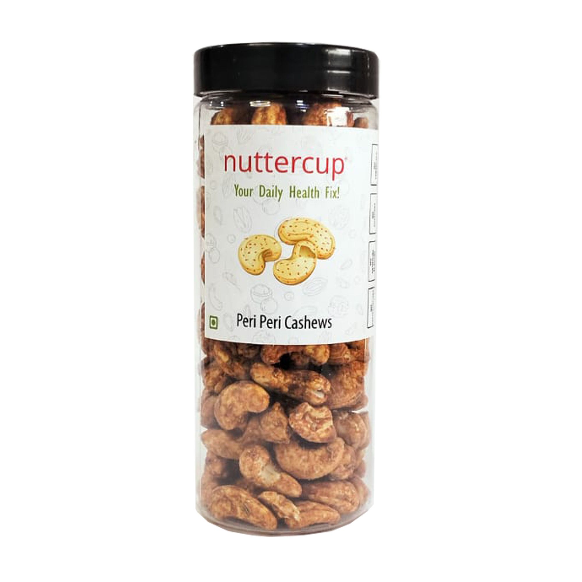 Nuttercup Peri Peri Cashews 250 gms