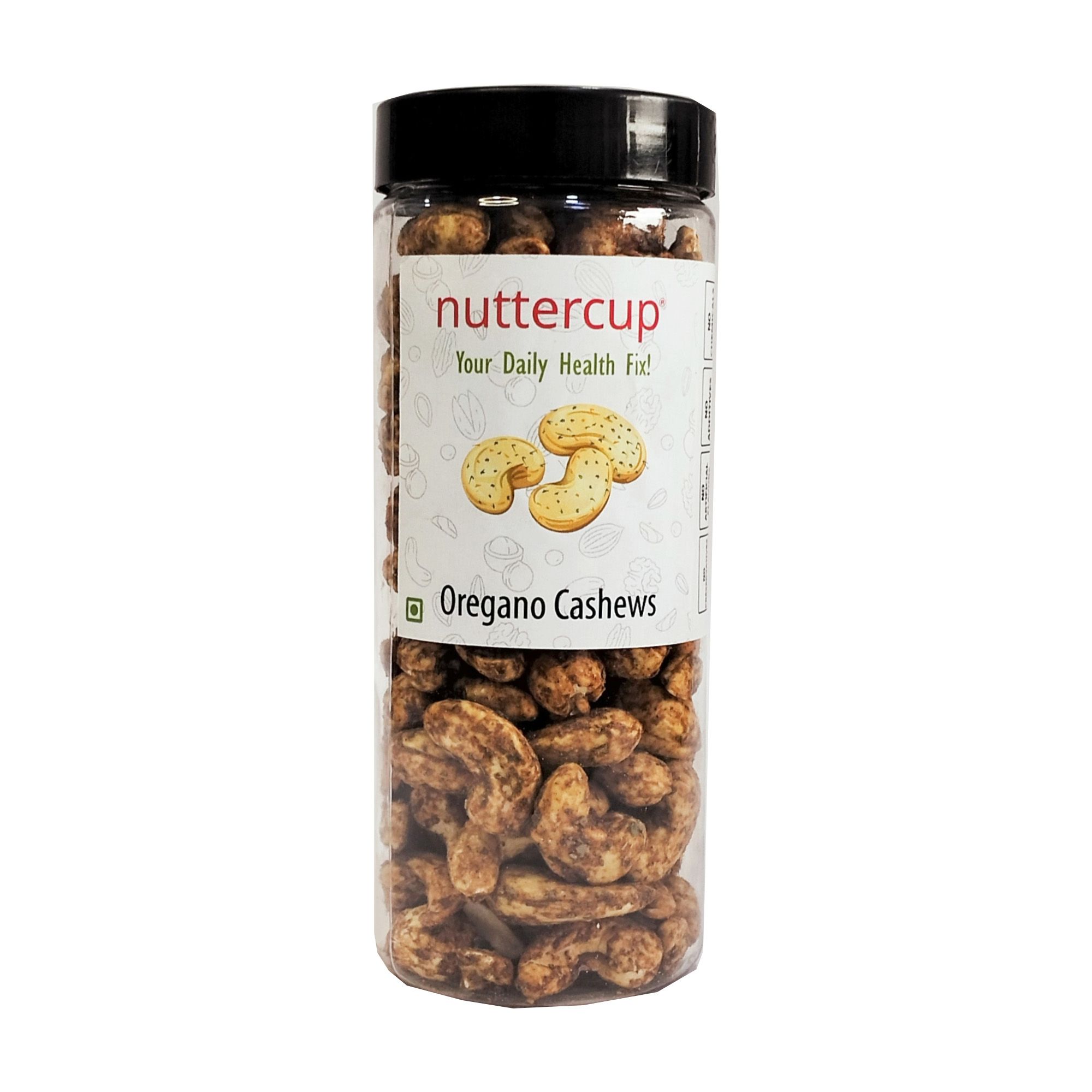 Nuttercup Oregano Cashews 250 gms