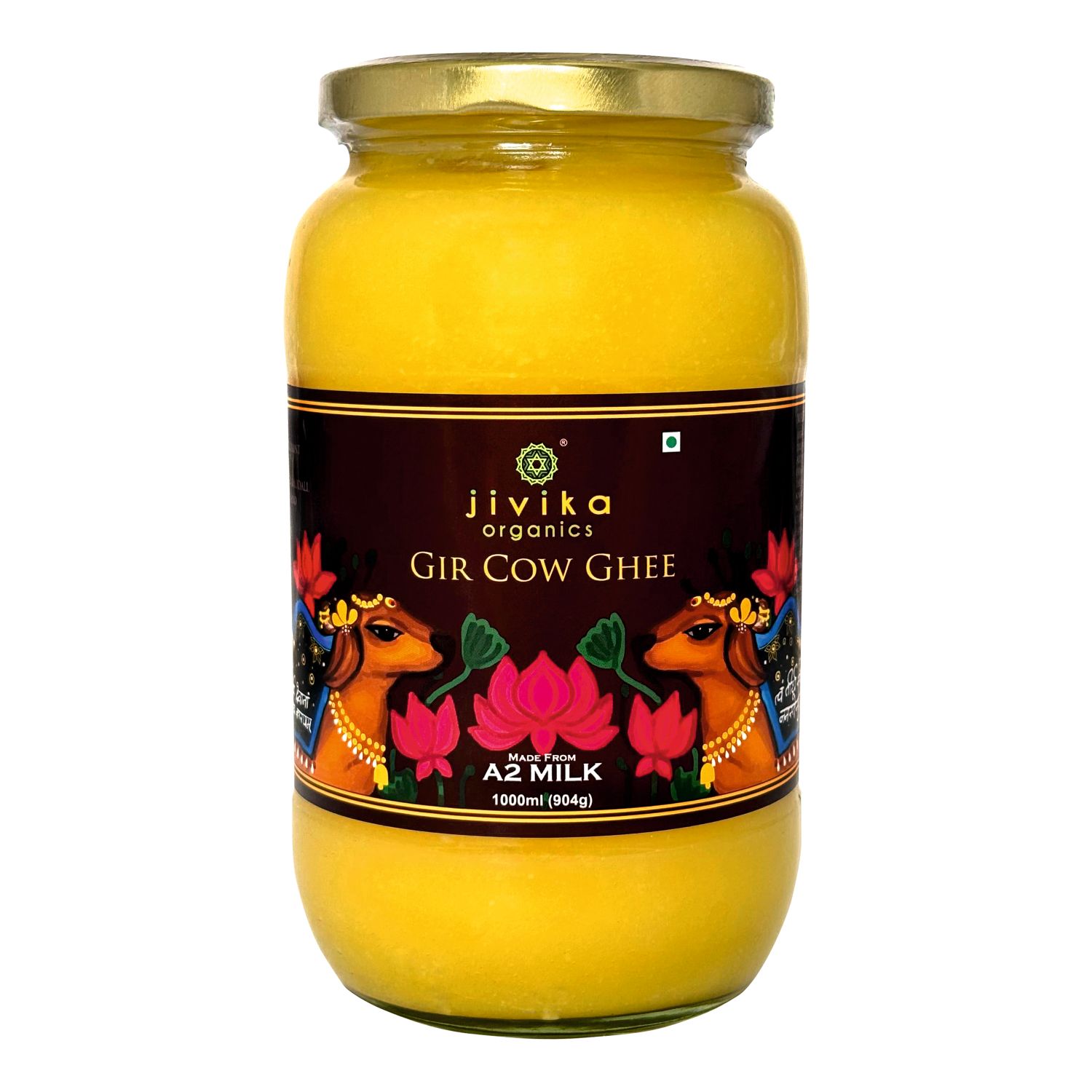 Jivika Naturals Premium A2 Gir Cow Ghee 1000ml