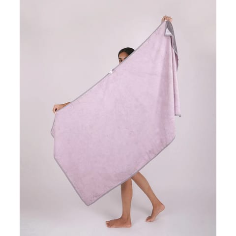 Doctor Towels Banana Terry Bath Towel 75 x 150 cm - Mystic Rose