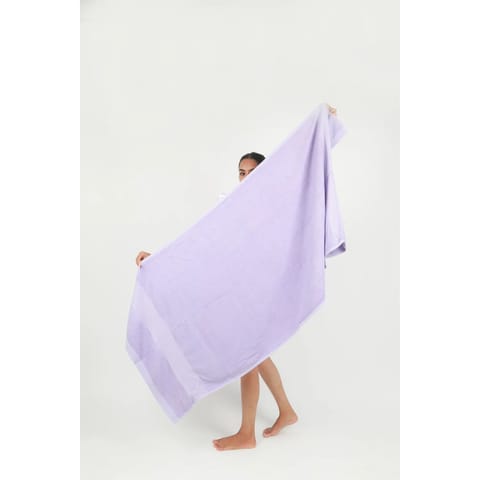 Doctor Towels Bamboo Terry Bath Towel 75 x 150 cm - Lilac