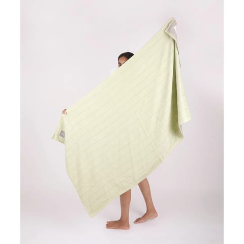 Doctor Towels Banana Double Cloth Bath Towel 75 x 150 cm - Candy Green