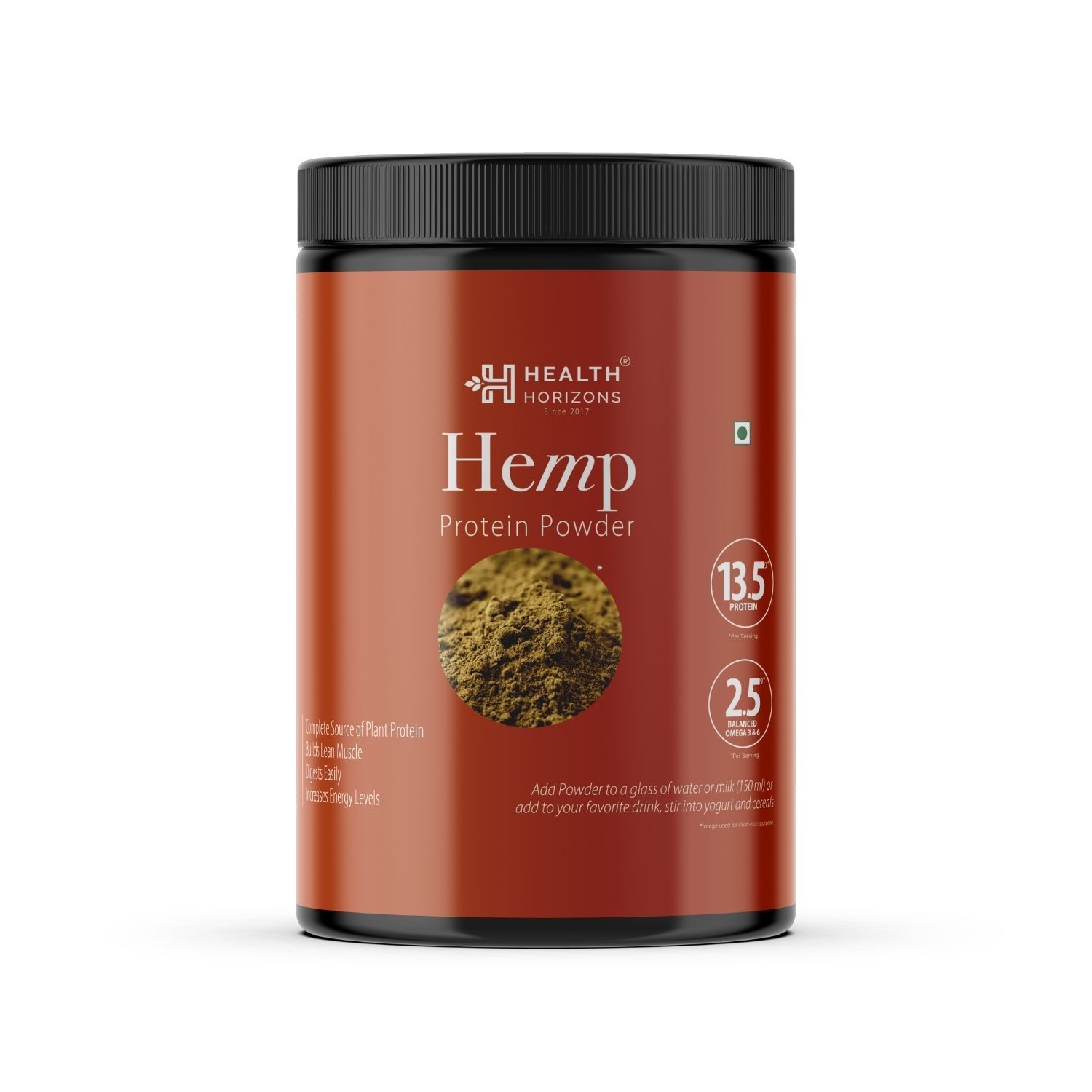 Health Horizons Hemp Protein Powder (500 gms)