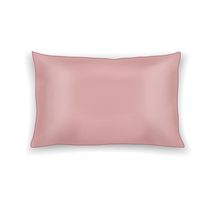 Esme Luxury Mulberry Silk Pillowcase- Flamingo pink