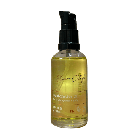 Oleum Cottage Restorative Oil for Skin + Scalp Psoriasis and Eczema (50 ml)