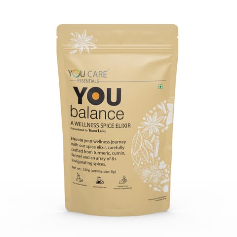 YOU Balance, A Wellness Spice Elixir - formulated by Team Luke for Immunity and Inflammation Support With 11 Powerful Ingredients - (150 gms)