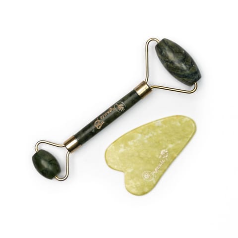 Organic B Jade Roller & Gua Sha Combo