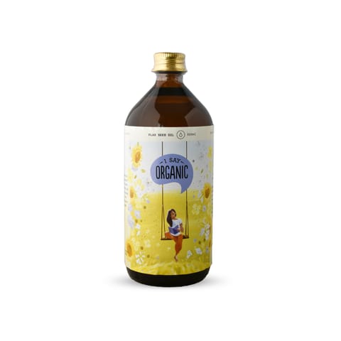 I say Organic Flaxseed Oil 500 gm