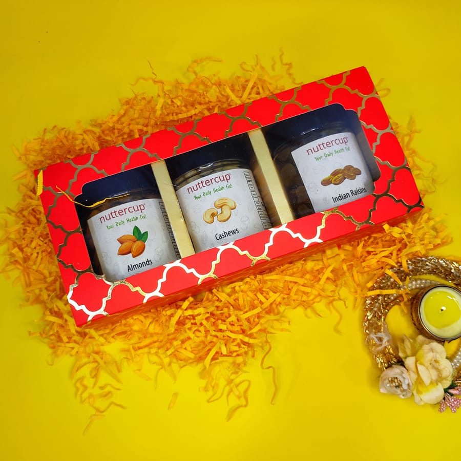 Nuttercup Radiance Trio - Navratri Special Hamper