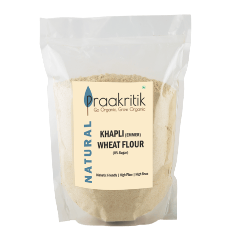 Praakritik Natural Khapli Atta 1 Kg