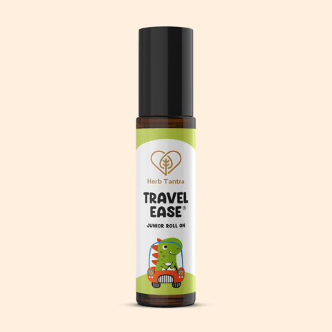 Herb Tantra Travel Ease Junior Kids Roll On For Motion Sickness and Nausea 9 ml