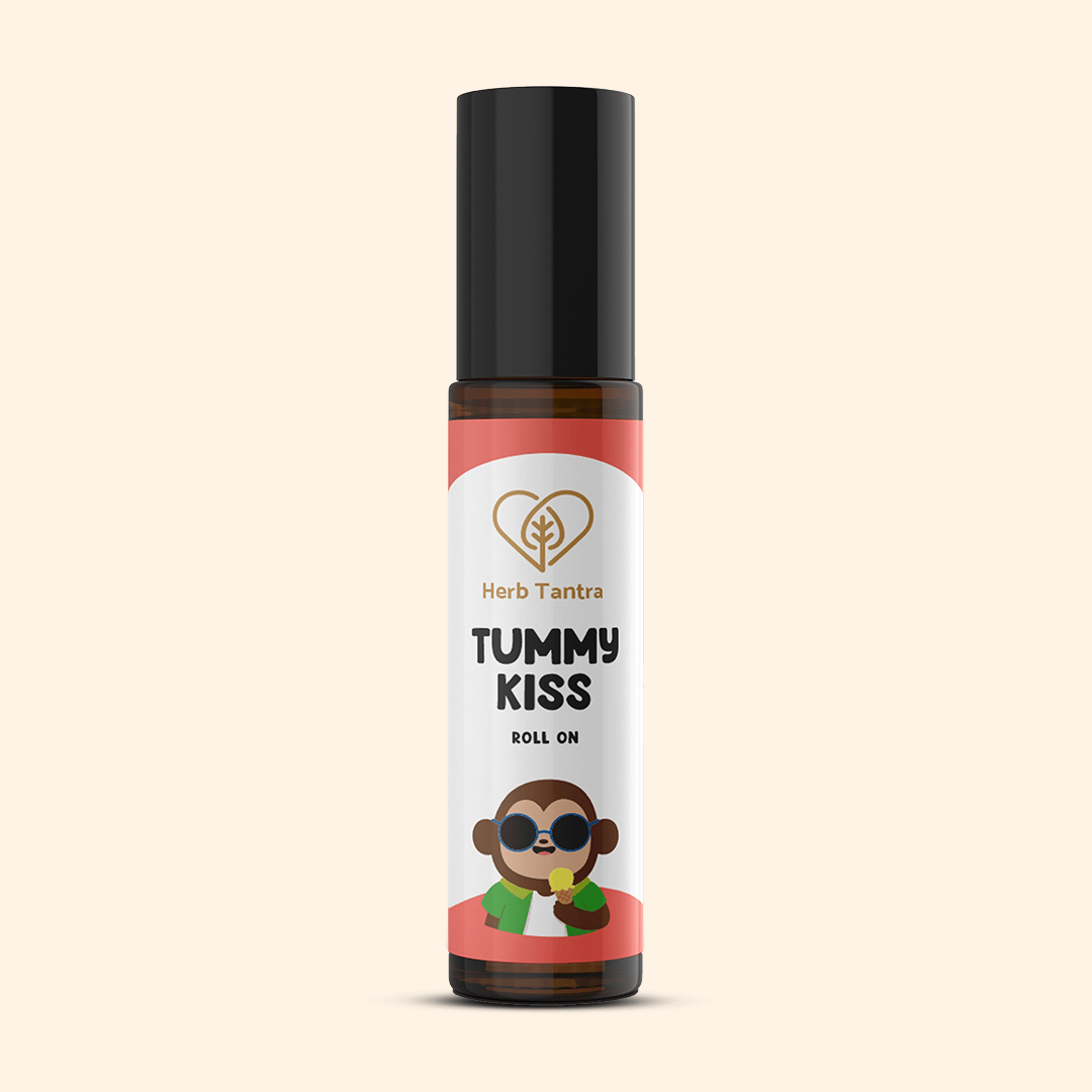 Herb Tantra Tummy Kiss Kids Roll On For Stomach Issues 9 ml