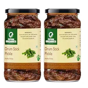 Future Organics Drumstick Pickle 220 gms Each Pack of 2