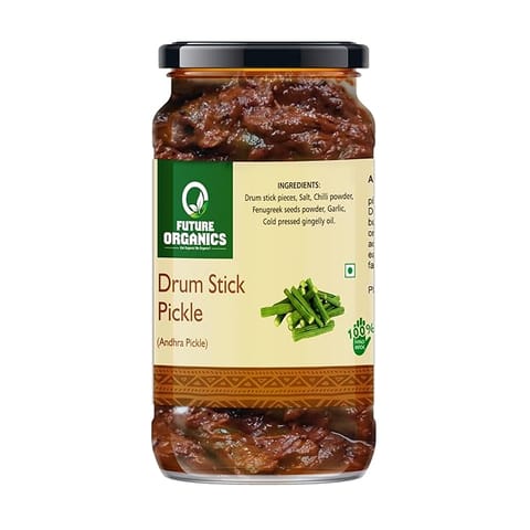 Future Organics Drumstick Pickle 220 gms Each Pack of 2