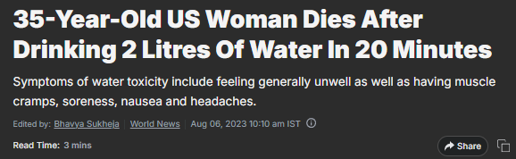 3 Shocking Reasons for Dehydration Even After Drinking Water