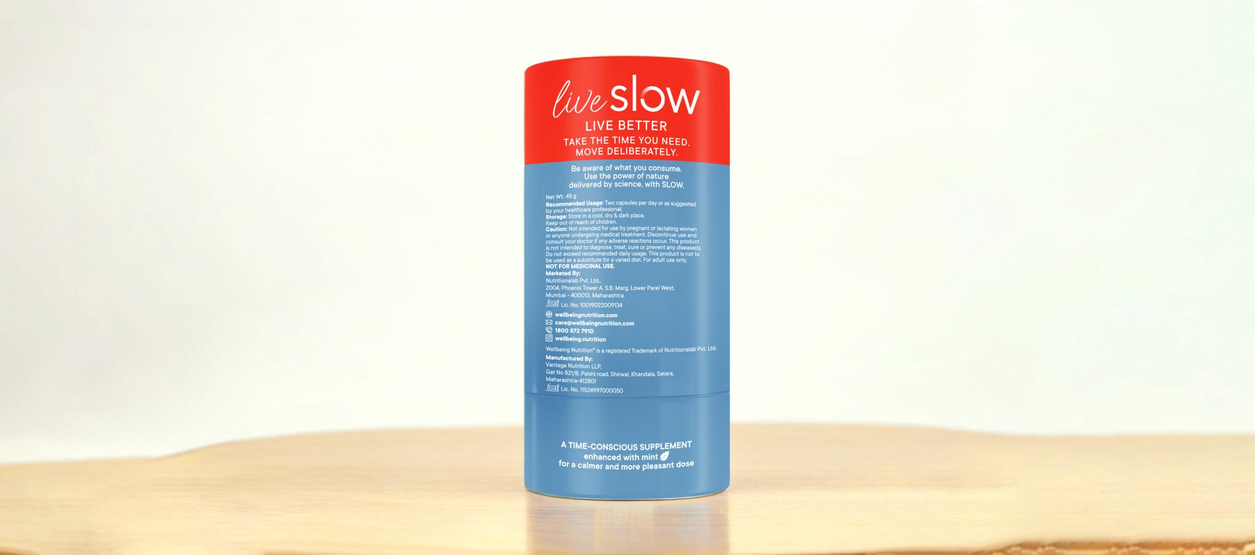 Daily Probiotic Slow back D
