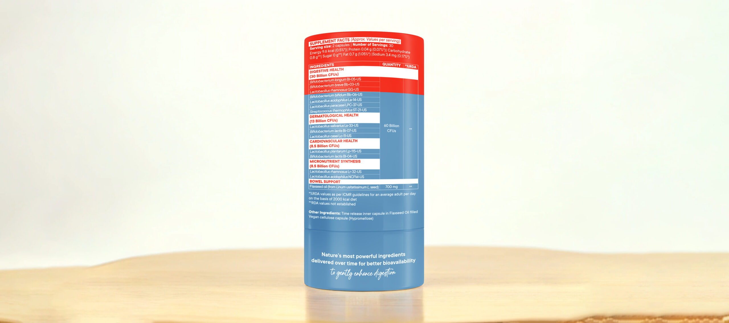 Daily Probiotic Slow side D