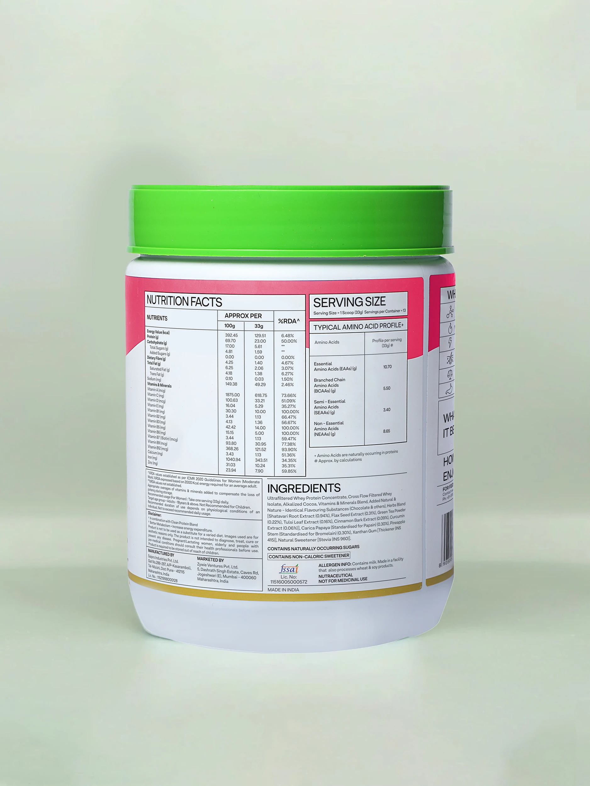 Oziva Protein and Herbs Women 2