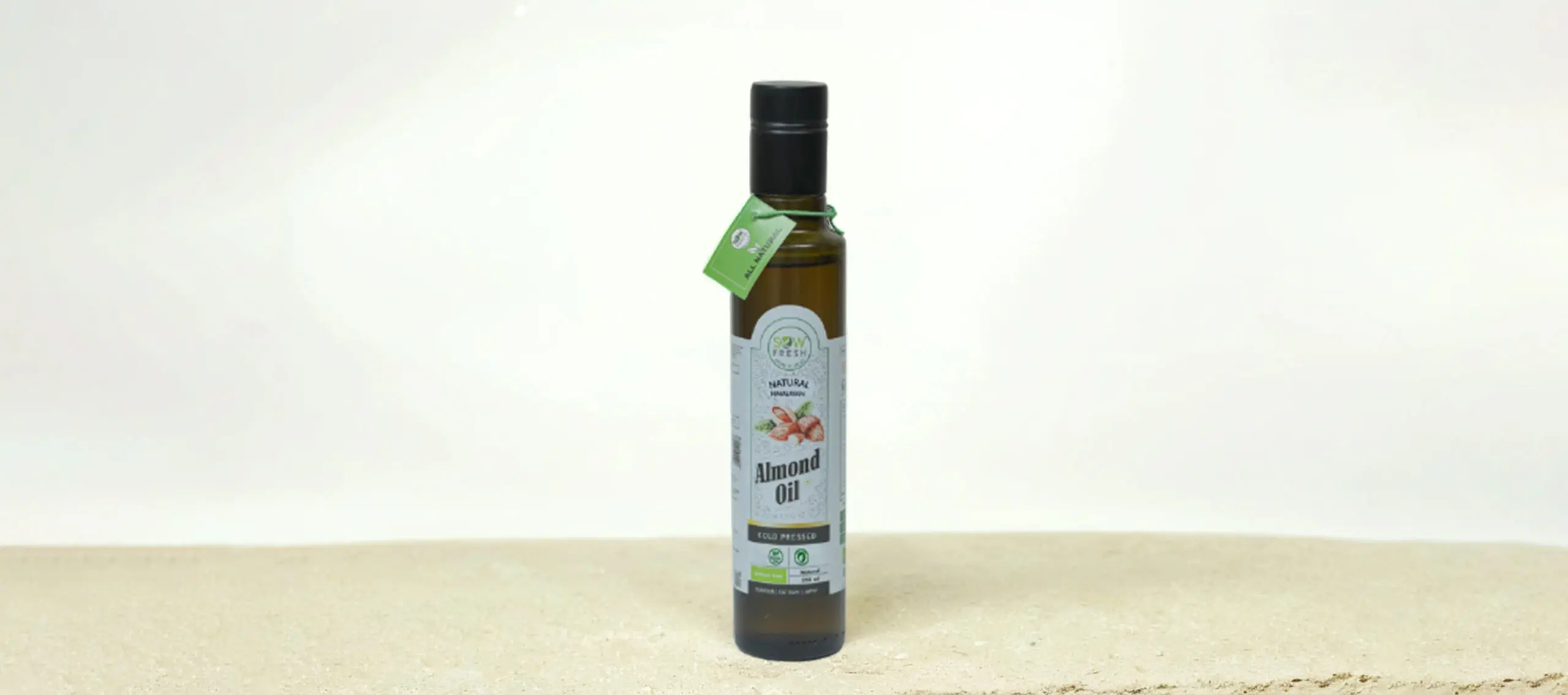 almond oil front D