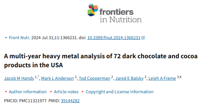 Heavy Metals in Chocolate: 5 Risks Turning into Toxic Treats