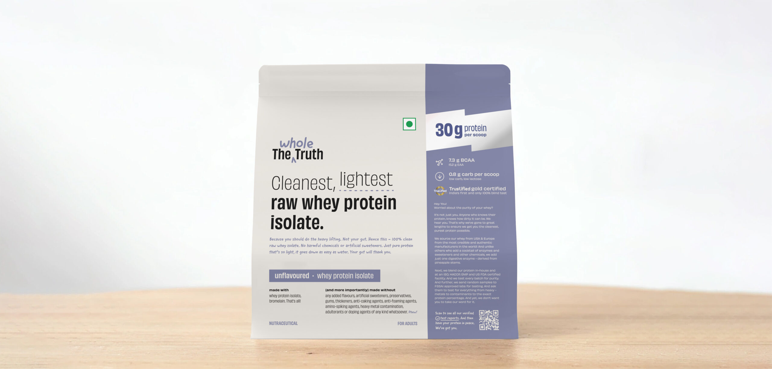 D_raw whey isolate protein front