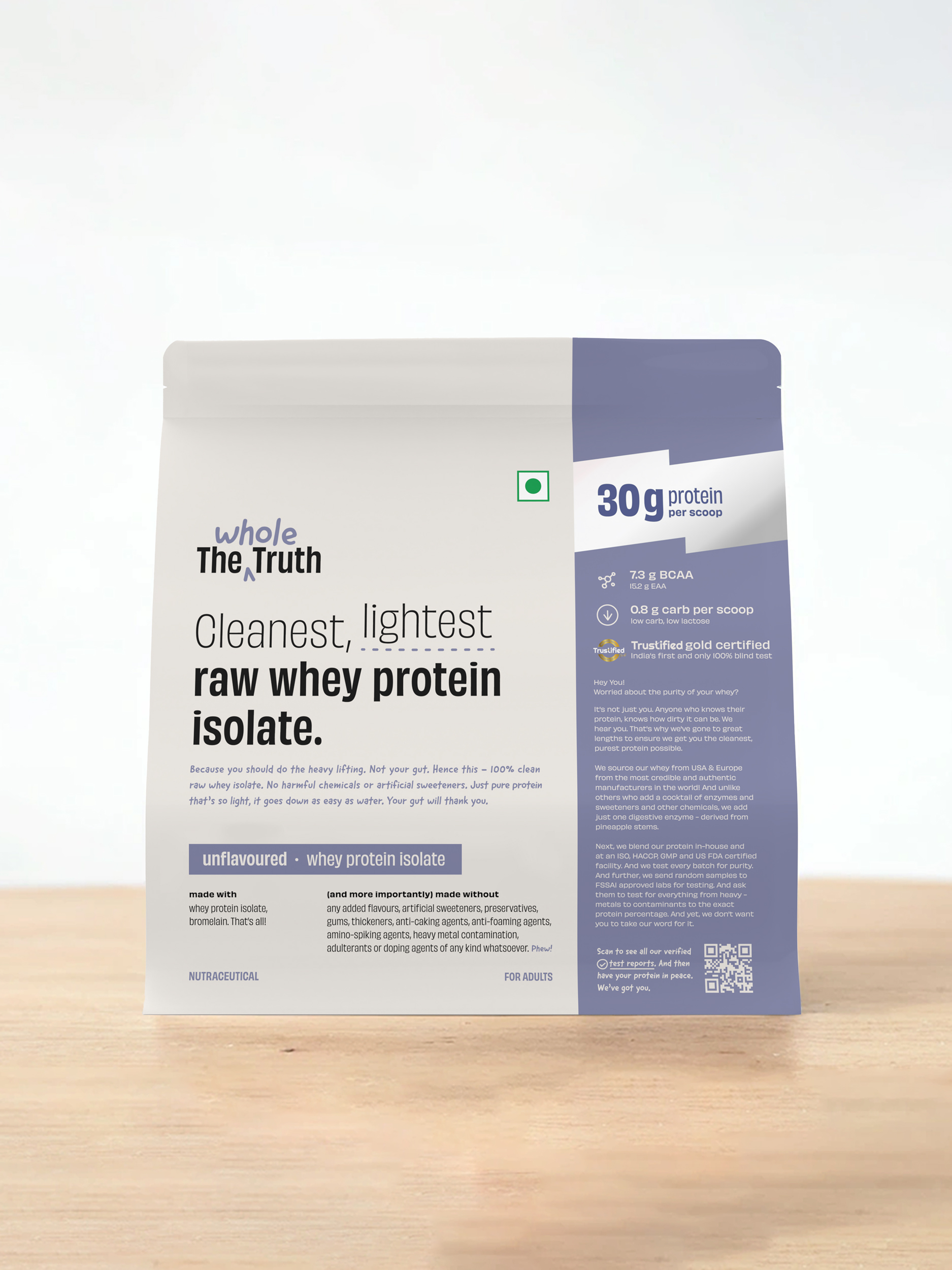 M_raw whey isolate protein front