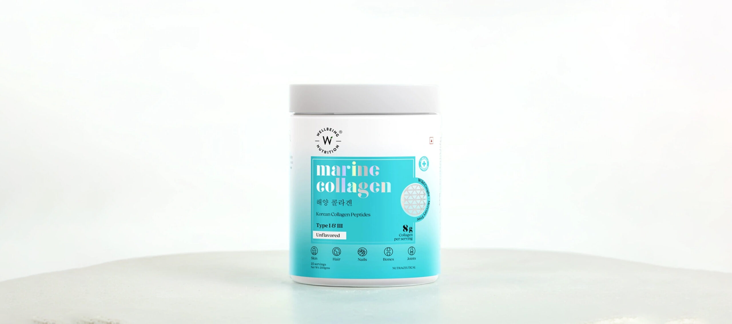 marine collagen front