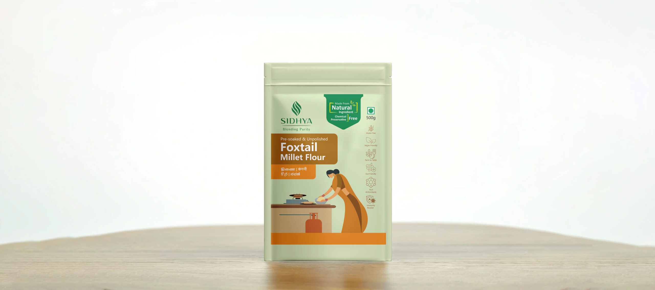 D_SIDHYA_Mockup Foxtail Millet Flour