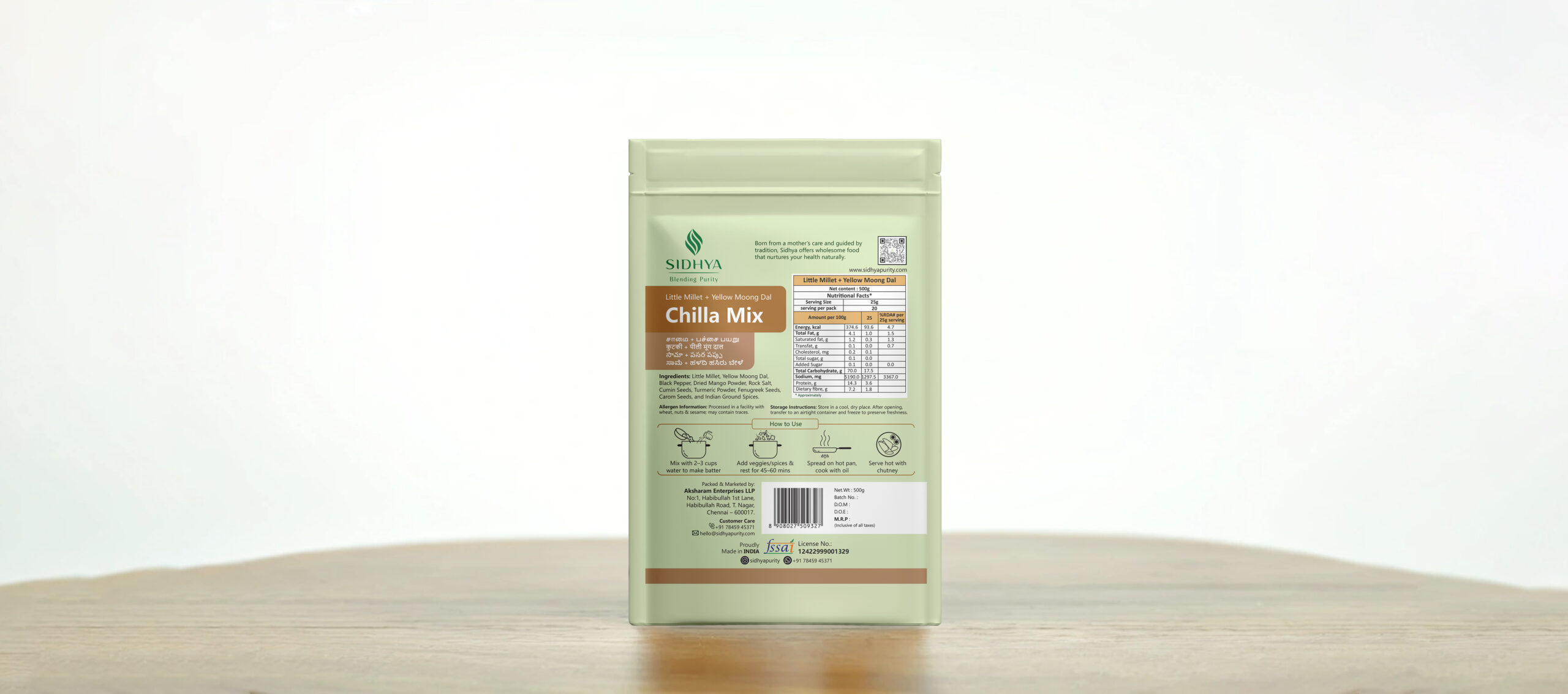 D_SIDHYA_Mockup Little Millet and Yellow Moong Dal 2