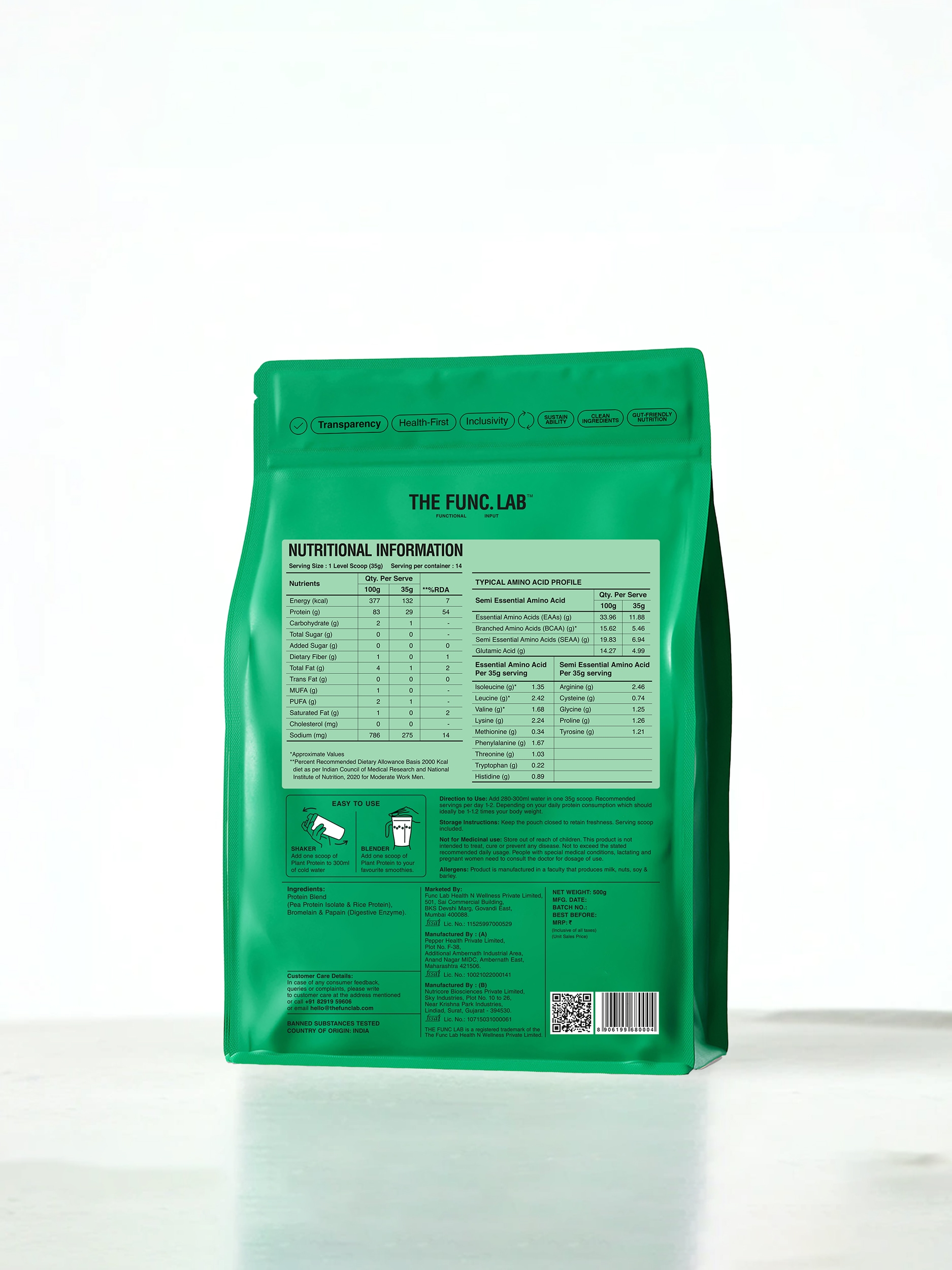 M_03 PP UNFLAVORED 500G BACK