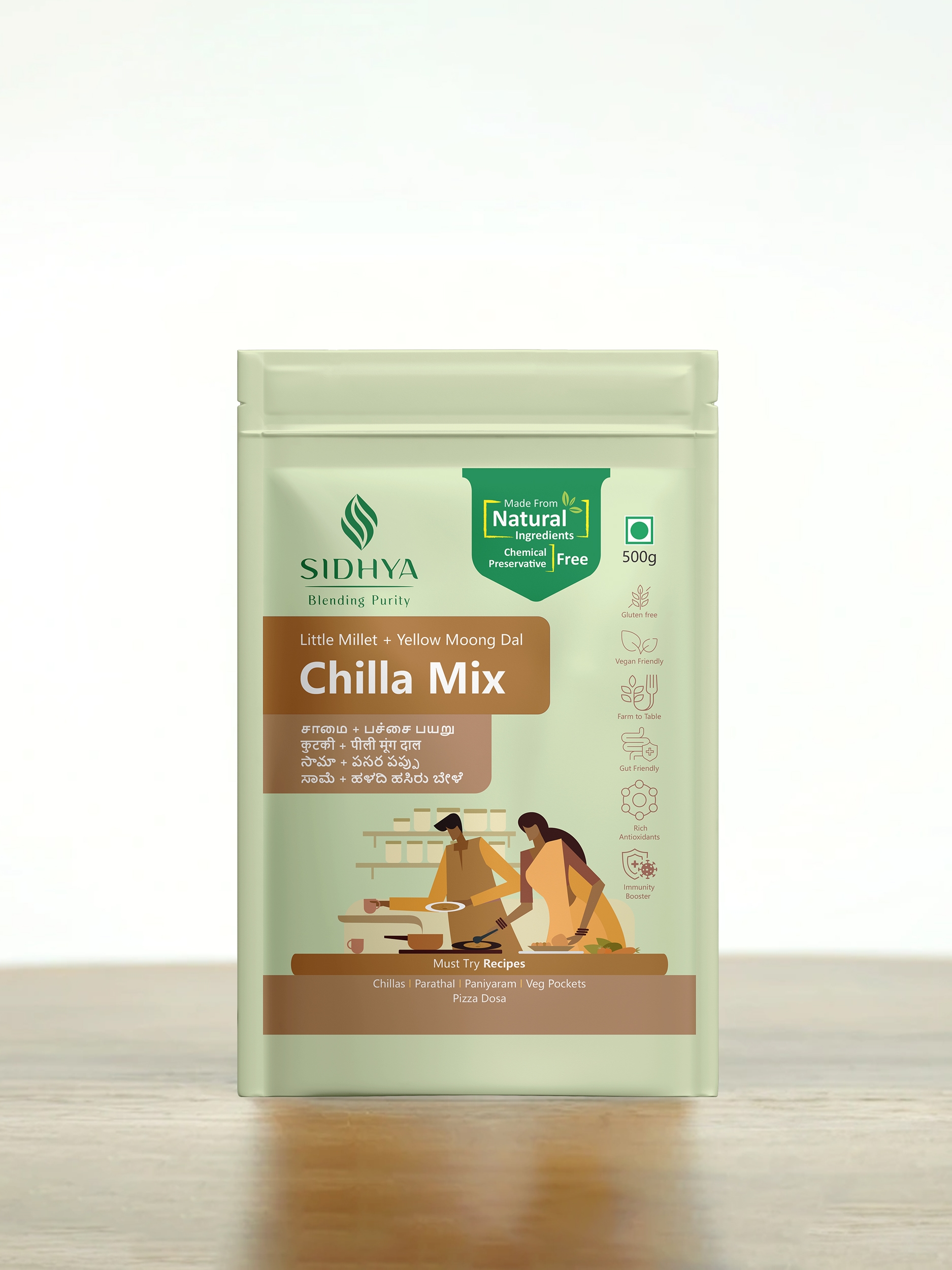 M_SIDHYA_Mockup Little Millet and Yellow Moong Dal